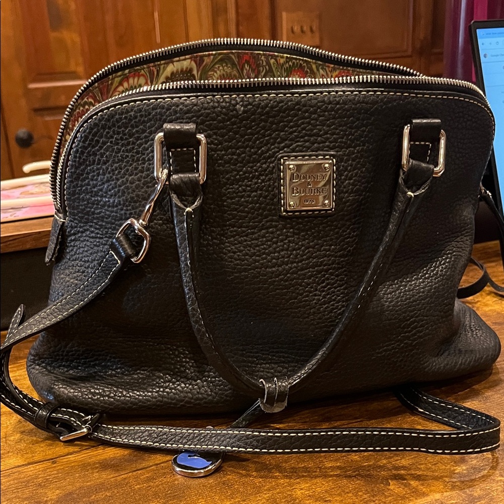 Black Leather Handbag